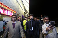 Ram Charan at New Jersey premieres of Dhruva